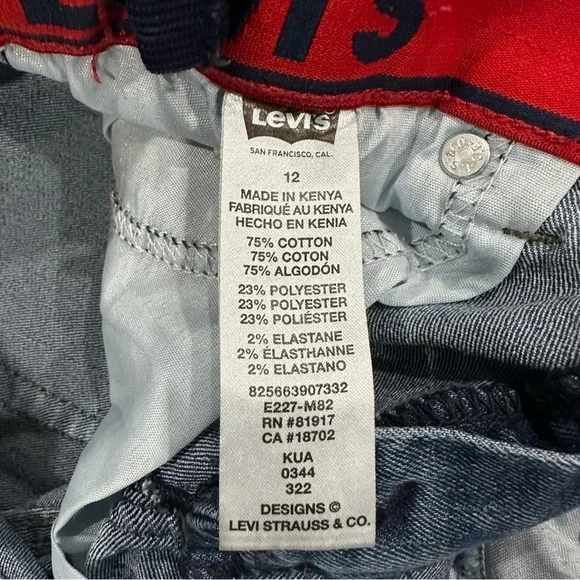 {preloved} Boy’s Levi’s Skinny Jeans - Picture 8 of 8